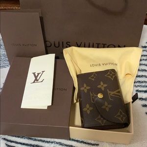 Authentic Louis Vuitton Helene compact wallet